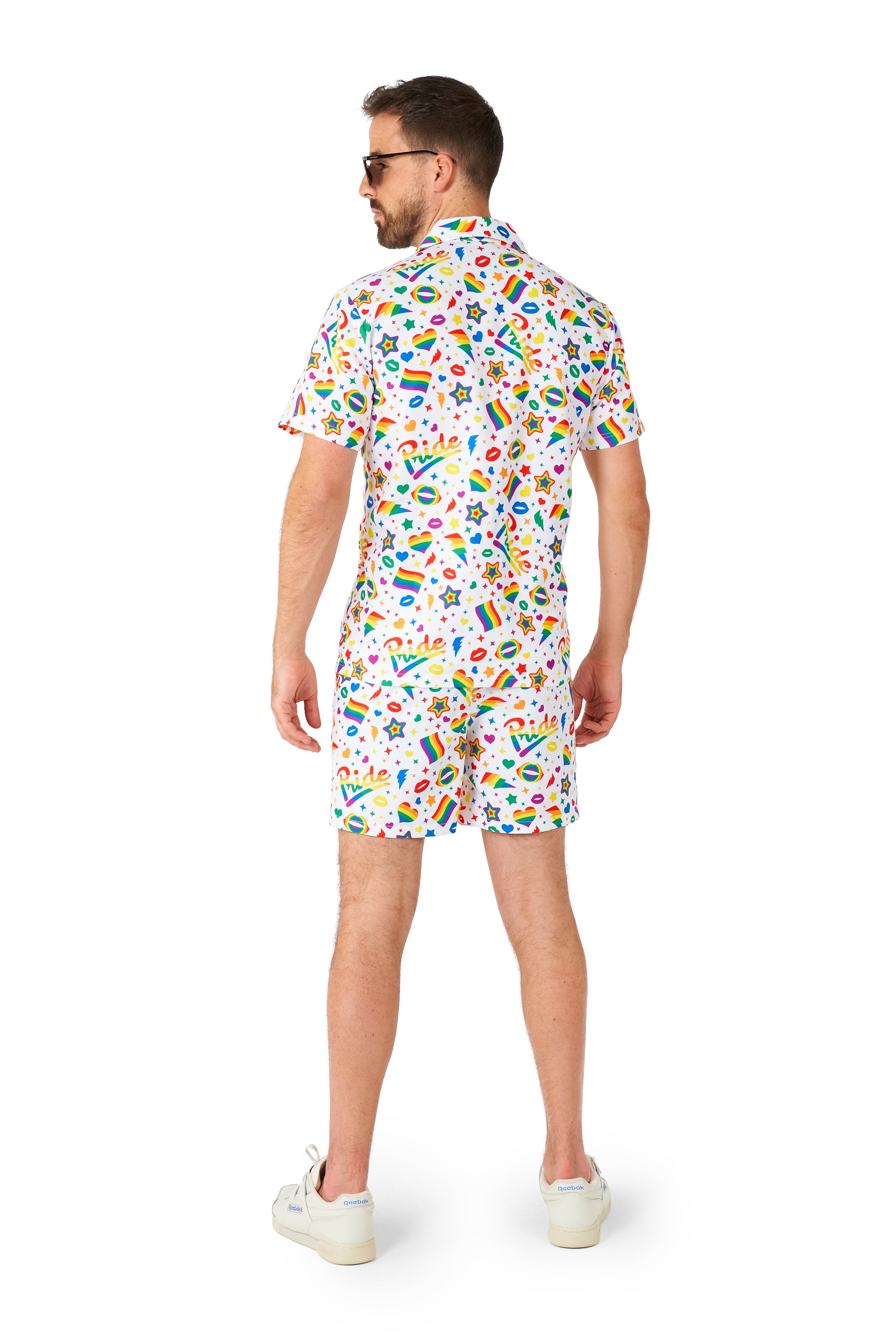 Ensemble d'été Suitmeister Pride Icons White