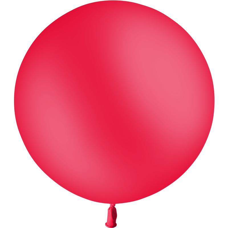 Ballon Latex HG2' Standard Rouge Vrac - Balloonia