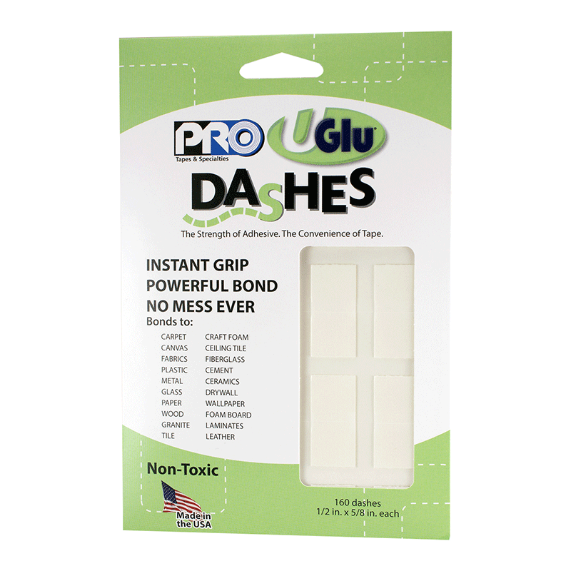 Uglu Dashes Sheets - Morceaux de Scotch Double Face
