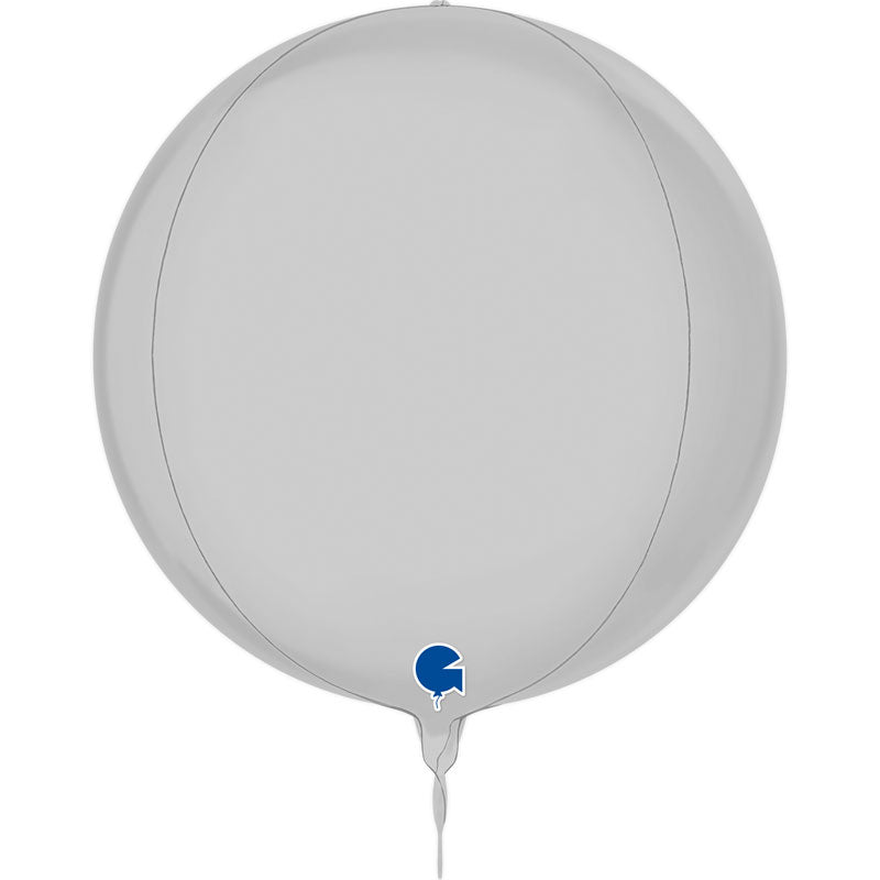 Globe 15 pouces Satin White - Grabo