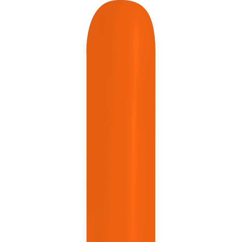 100 Ballons à Modeler 160 Orange - Balloonia