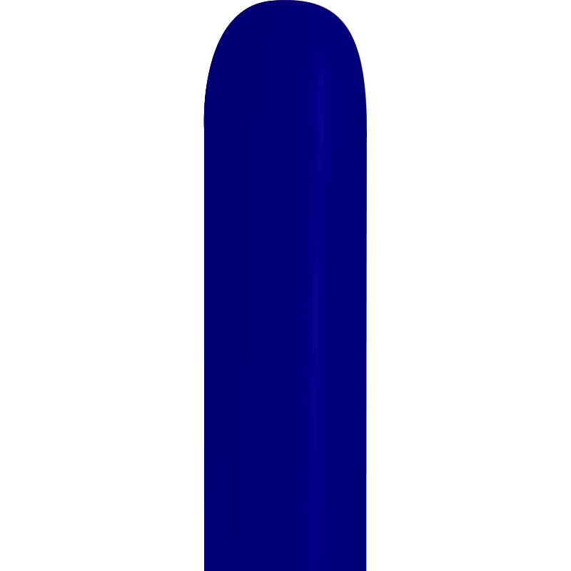 100 Ballons à Modeler 160 Bleu Marine - Balloonia
